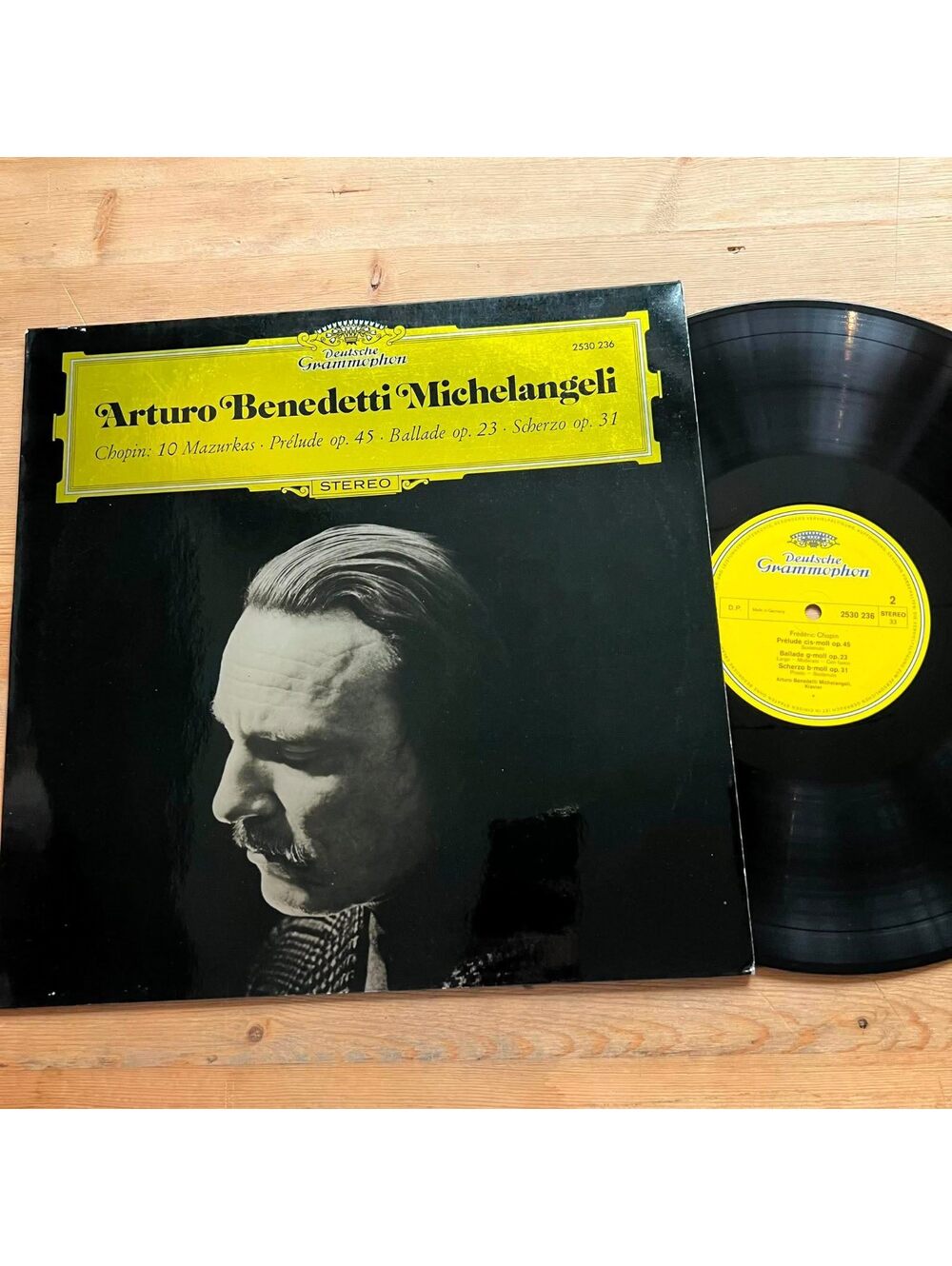 Arturo Benedetti Michelangeli - Deutsche Grammophon 33rpm VG+ VR20